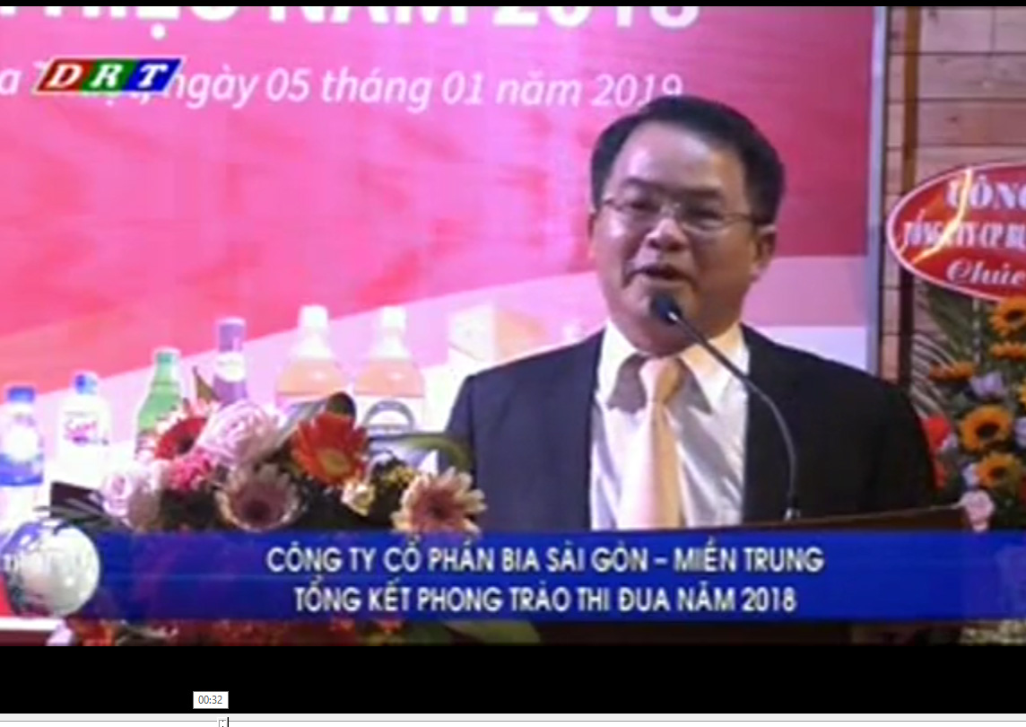 Bia Sài Gòn Miền Trung tổng kết phong trào thi đua và đón nhận danh hiệu  năm 2018