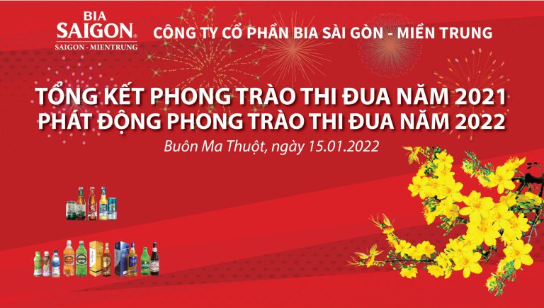 BIA SÀI GÒN – MIỀN TRUNG TỔNG KẾT NĂM 2021