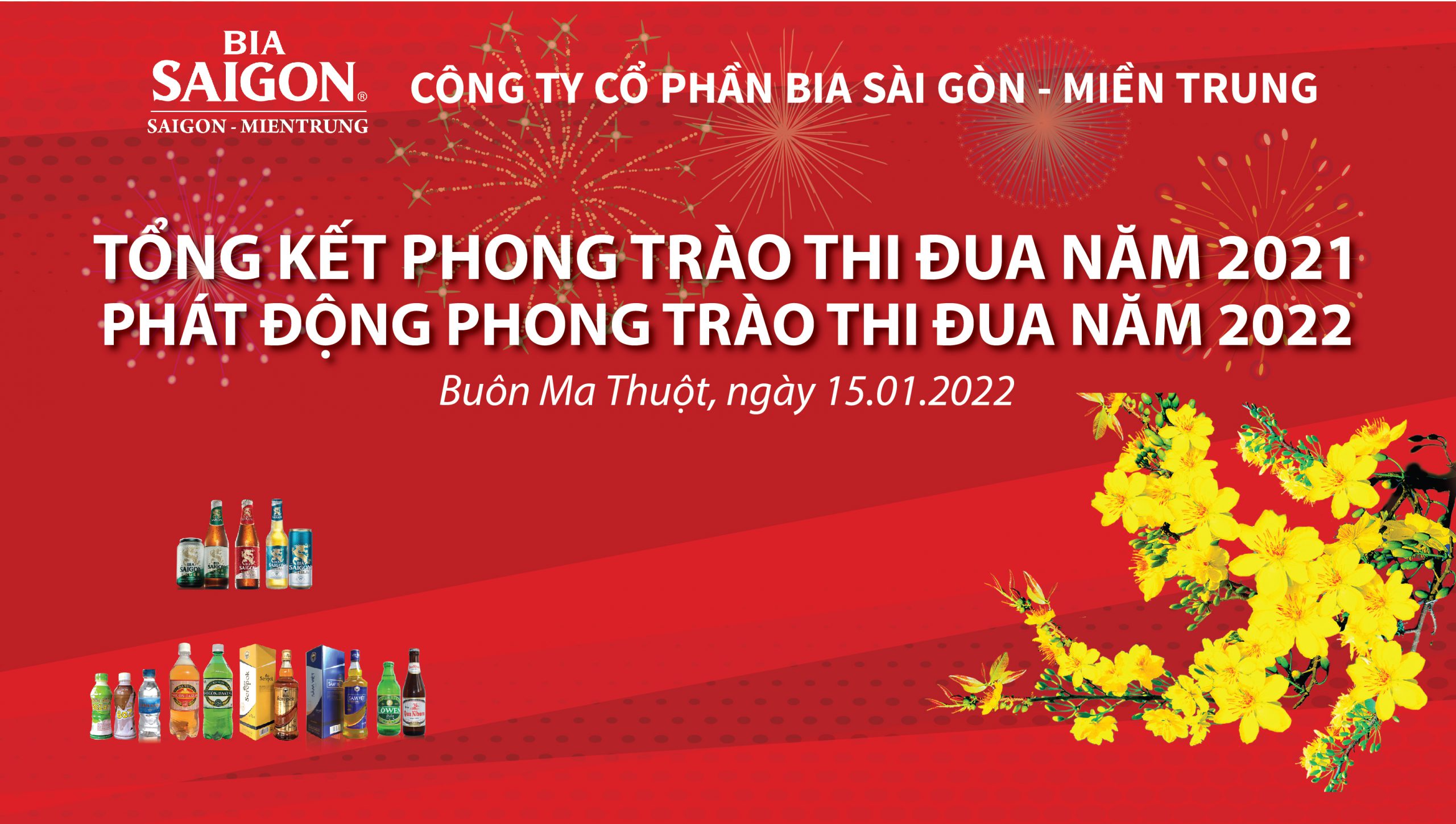 BIA SÀI GÒN – MIỀN TRUNG TỔNG KẾT NĂM 2021